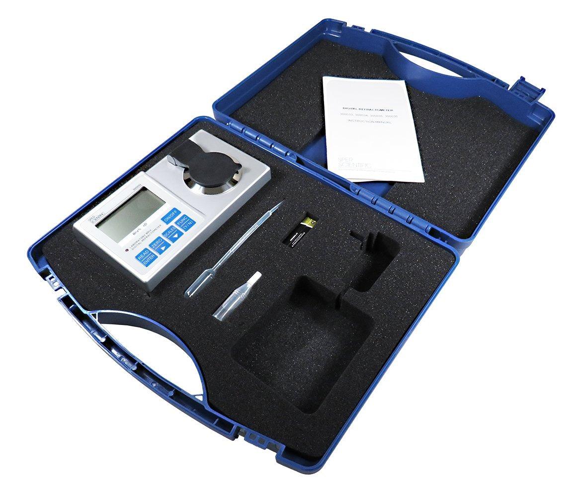 Lab Digital Refractometer - Brix 45 to 88% | Sper Scientific Direct