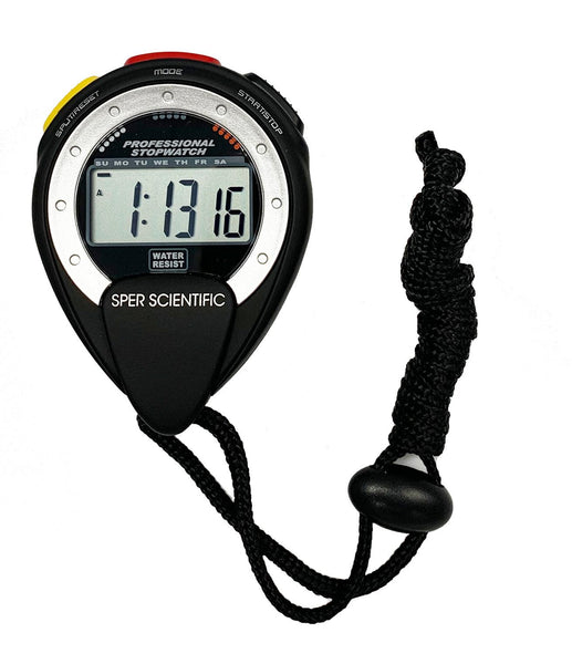 Large Display Water Resistant Stopwatch | Sper Scientific Direct
