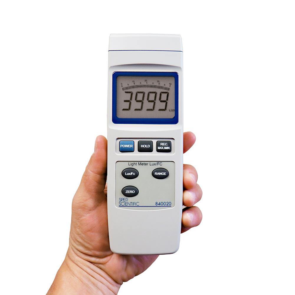 Light Meter (Lux & Foot-Candles) | Sper Scientific Direct