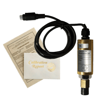 NIST Traceable Certificate of Calibration - Pressure Transducer (requires new transducer purchase) | Sper Scientific Direct