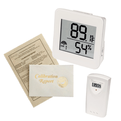 NIST Traceable Certificate of Compliance - Temperature & RH Meters (requires meter purchase) | Sper Scientific Direct