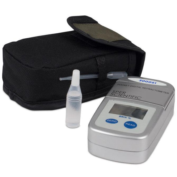 Pocket Digital Refractometer - Brix 0 to 65% | Sper Scientific Direct
