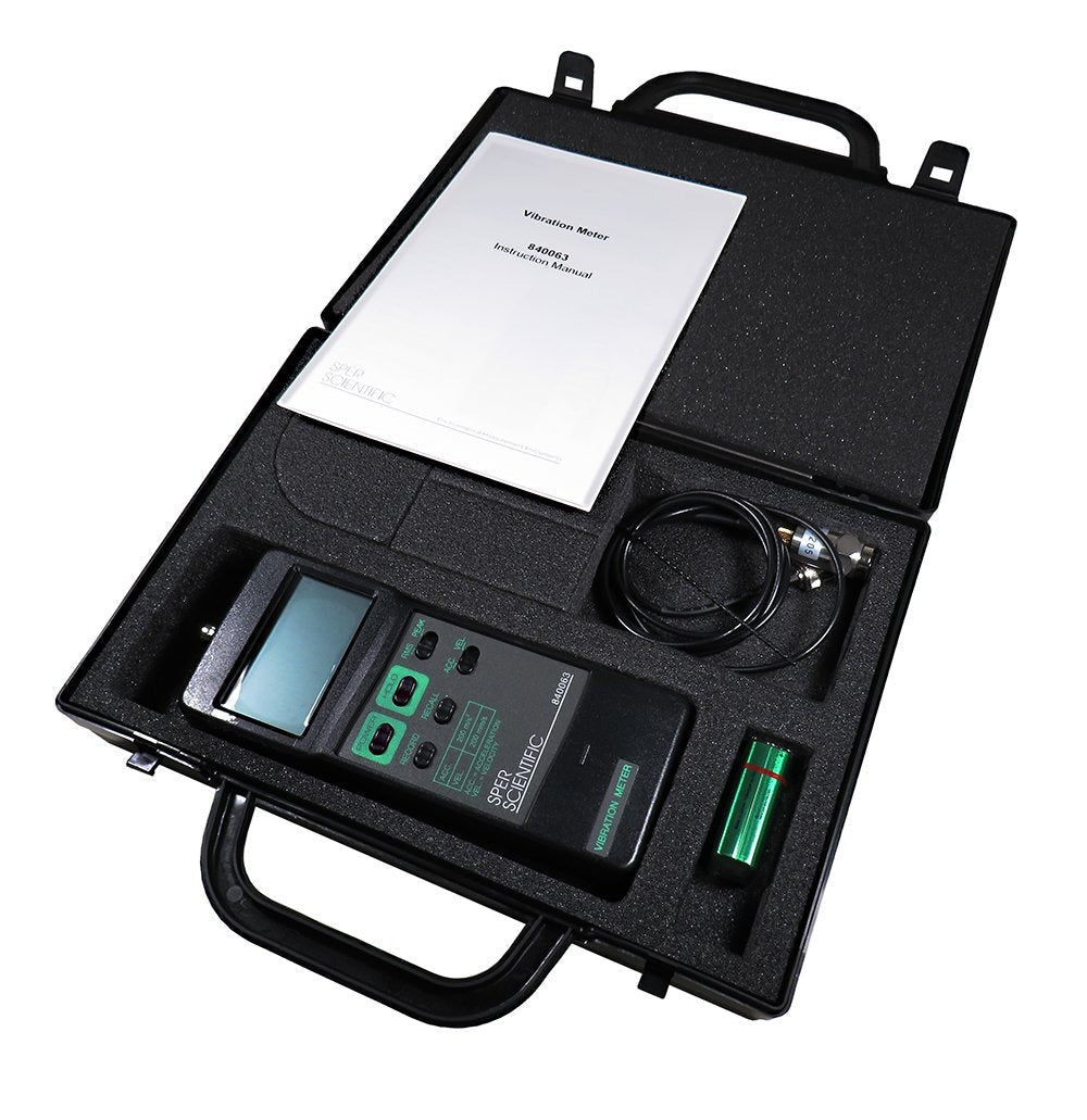 Portable Handheld Vibration Meter | Sper Scientific Direct