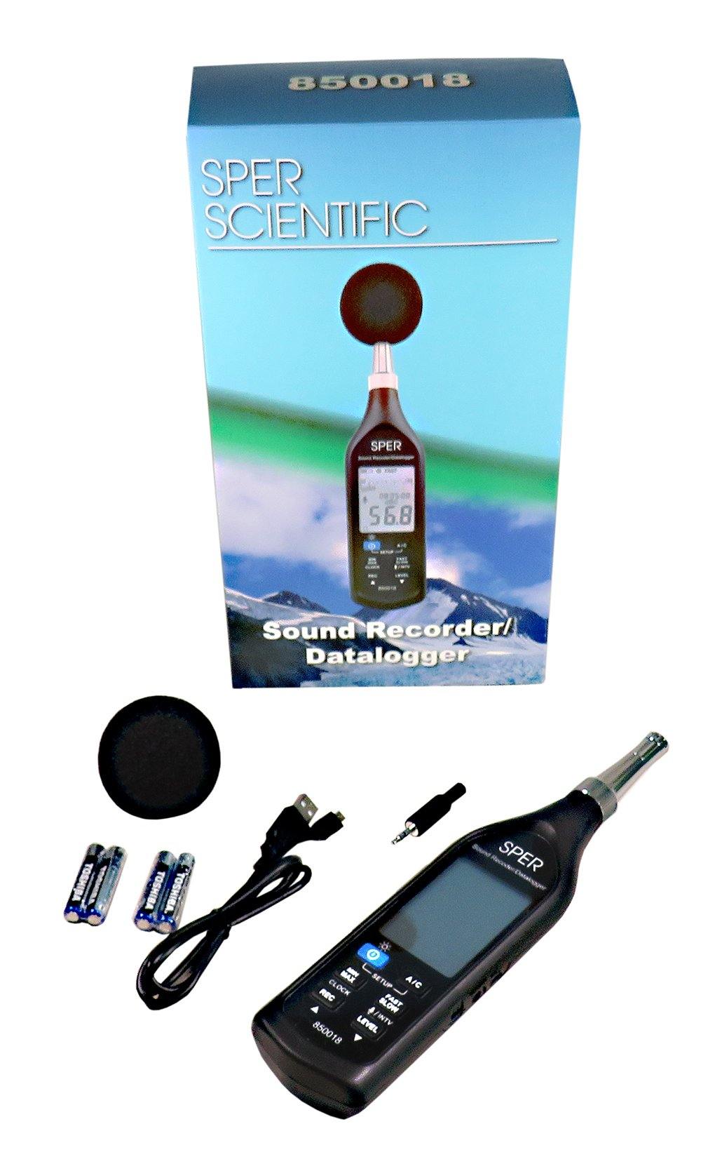 Sound Recorder/Datalogger | Sper Scientific Direct