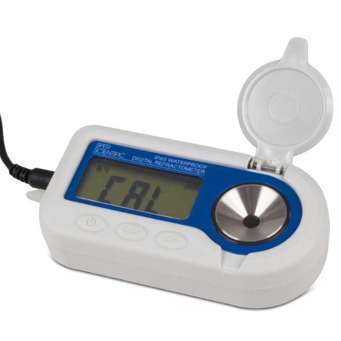 Waterproof Digital Refractometer - Sugars - Sper Scientific Direct
