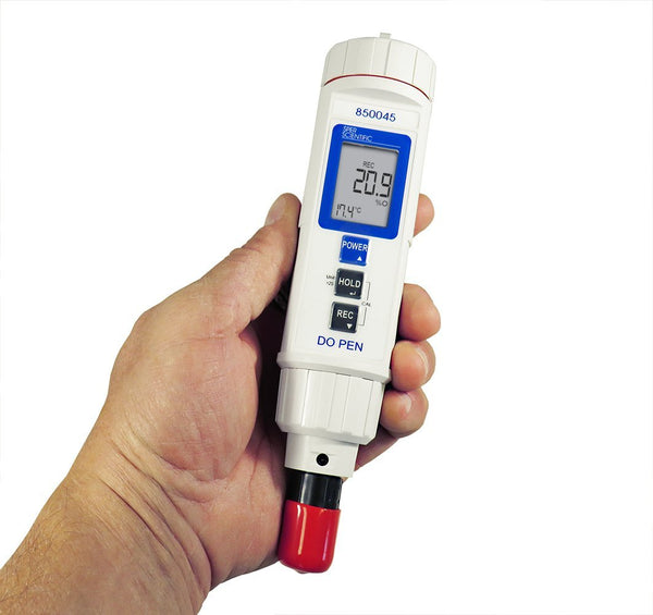 Waterproof Dissolved Oxygen Meter Pen - Sper Scientific Direct