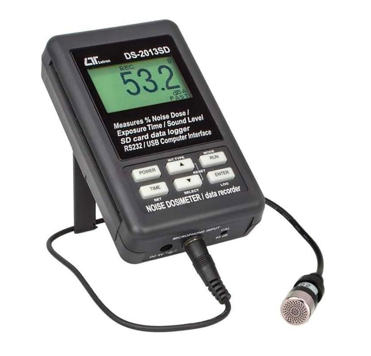 Noise Dosimeter Datalogger with Mic