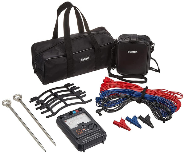 PDR302 | Portable Earth Tester with Phase Detection - Sanwa-America.com