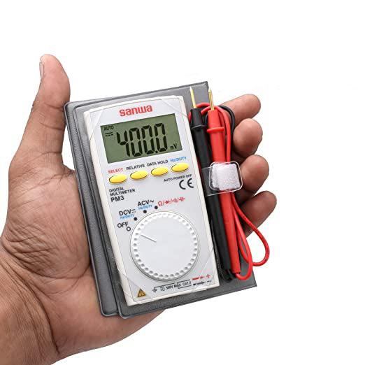 PM3 | Pocket Digital Multimeter with Folding Case - Sanwa-America.com