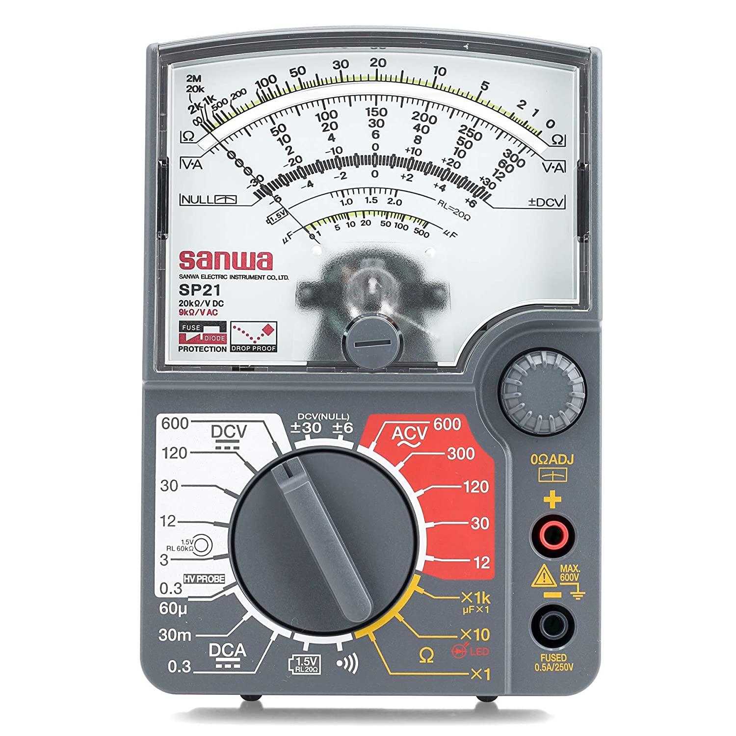 Sanwa SP21 | Analog Multimeter with Continuity Check Beeper